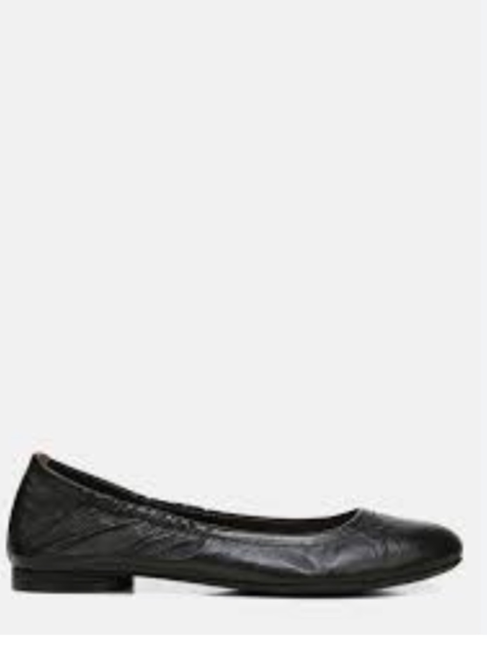 Vionic Alexa Ballet Flat Lizard Embossed Leather in Black Sz 9